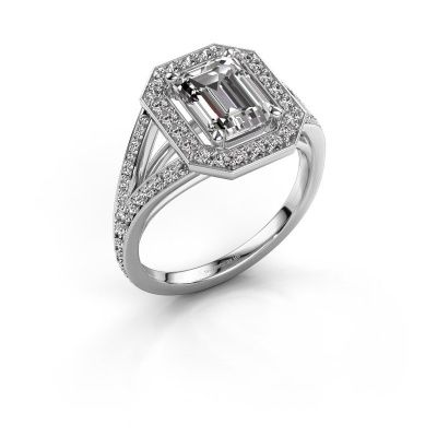 Promise ring Angelita EME 585 white gold diamond 1.607 crt