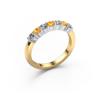 Ring Yasmin 7 585 gold citrin 2.7 mm