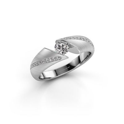 Verlovingsring Hojalien 2 585 witgoud diamant 0.42 crt