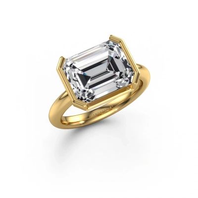 Engagement ring Tayler EME 585 gold lab grown diamond 5.21 crt