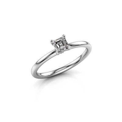 Engagement ring Crystal ASSC 1 585 white gold diamond 0.35 crt