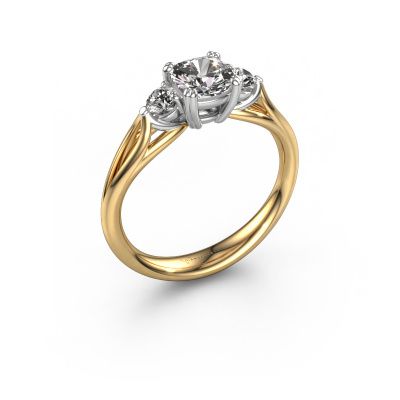 Engagement ring Amie cus 585 gold diamond 1.20 crt