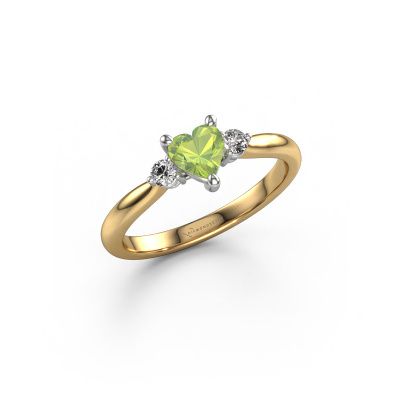 Verlobungsring Lieselot HRT 585 Gold Peridot 5 mm