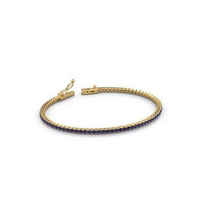 Tennisarmband Shirley 1.8 585 goud saffier 1.8 mm