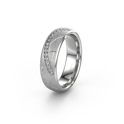 Wedding ring WH2060L36CM 950 platinum diamond ±0.24x0.09in