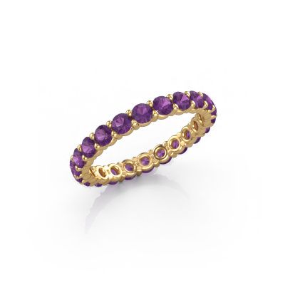 Vorsteckring Heddy rnd 2.7 585 Gold Amethyst 2.7 mm