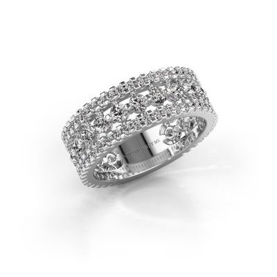 Ring Elizbeth 2 585 Weißgold Diamant 1.785 crt