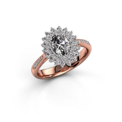 Verlobungsring Alina 2 585 Roségold Diamant 0.70 crt