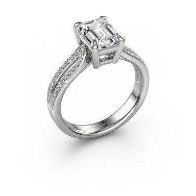 Bague de fiançailles Antonia eme 2 950 platine diamant 2.03 crt