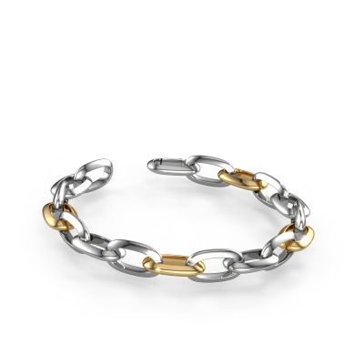 Candy bracelet Oval link 1 12.0 585 white gold