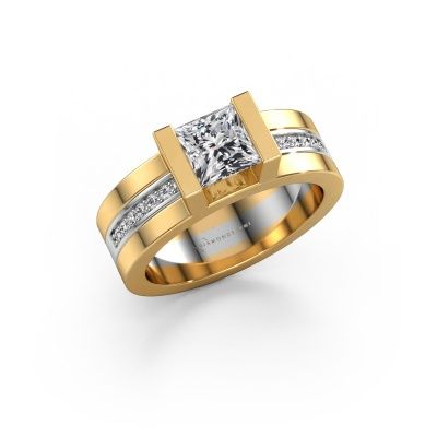 Engagement ring Desire 585 gold lab grown diamond 1.204 crt