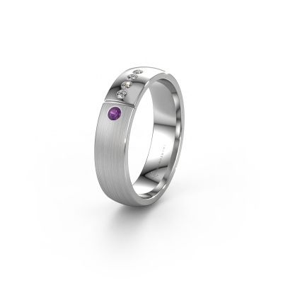 Ehering WH1101L25SAMP 950 Platin Amethyst ±5x1.7 mm