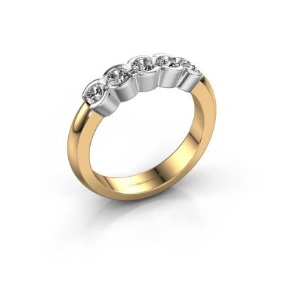 Ring Lotte 5 585 gold diamond 0.50 crt