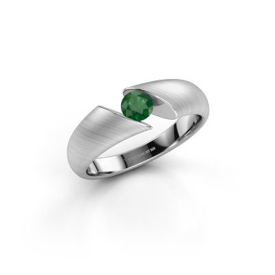 Ring Hojalien 1 950 platinum emerald 4.2 mm