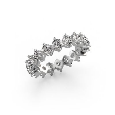 Vorsteckring Janie 3.4mm 585 Weißgold Lab-grown Diamant 3.00 crt