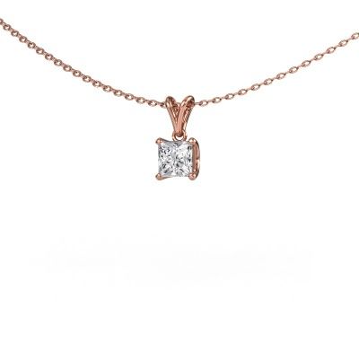 Anhänger Sam SQR 585 Roségold Lab-grown Diamant 0.50 crt