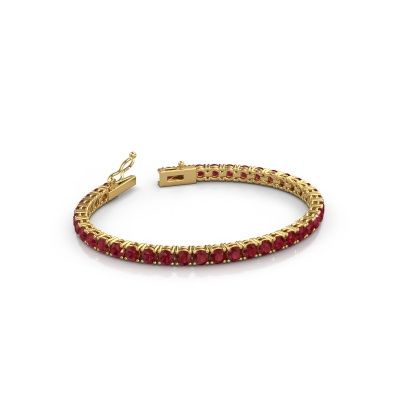 Tennis bracelet Shirley 4.0 585 ruby gold 4 mm