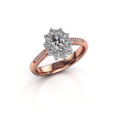 Verlobungsring Leesa 2 585 Roségold Diamant 0.40 crt