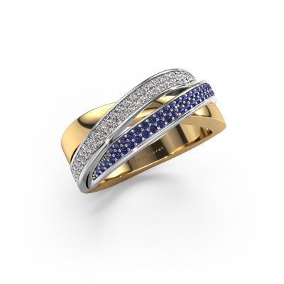 Ring Myra 585 Gold Saphir 1 mm