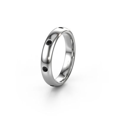 Alliance WH0105L34BP 950 platine diamant noir ±4x2 mm