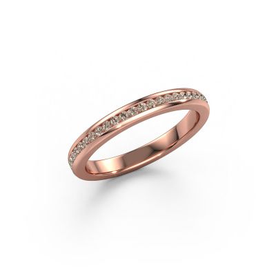Stackable ring Lura 1 585 rose gold brown diamond 0.49 crt