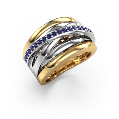 Ring Clair 1 585 gold sapphire 1.5 mm