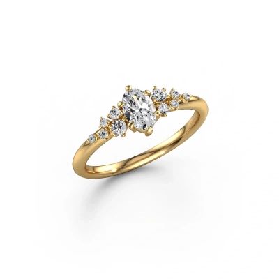 Verlobungsring Royce OVL 585 Gold Lab-grown Diamant 0.40 crt