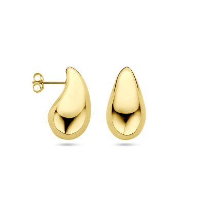 Earrings Kinny 30mm 585 gold