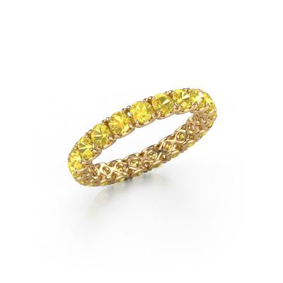 Vorsteckring Estee 2.9 585 Gold Gelb Saphir 2.9 mm