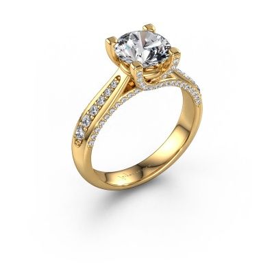 Engagement ring Mia 3 585 gold lab grown diamond 1.926 crt