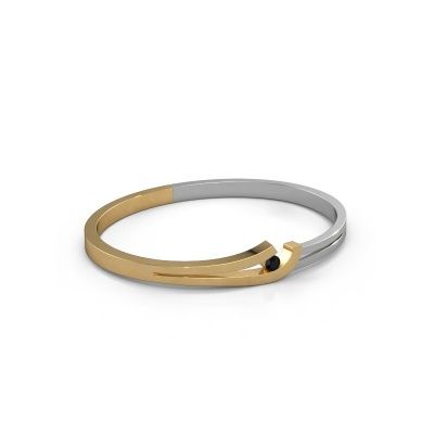 Armreif Yentl 585 Gold Schwarz Diamant 0.24 crt