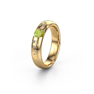 Ehering WH2104L34A 585 Gold Peridot ±4,5x1.7 mm