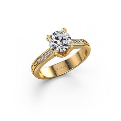 Verlovingsring Mei 585 goud lab-grown diamant 1.049 crt