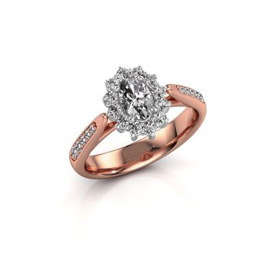 Verlobungsring Margien 2 585 Roségold Diamant 0.40 crt