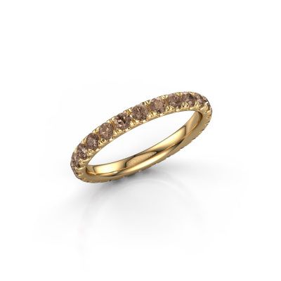Ring Jackie 2.3 585 Gold Braun Diamant 1.25 crt