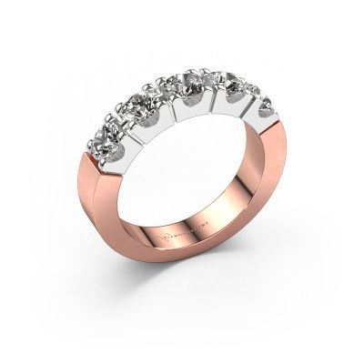 Ring Dana 5 585 rose gold diamond 1.50 crt
