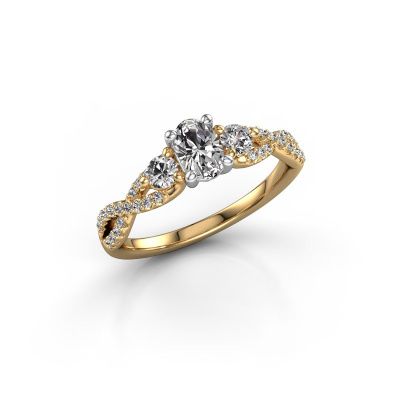 Verlobungsring Marilou OVL 585 Gold Diamant 0.76 crt