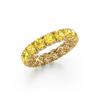 Ring Estee 4.0 585 gold yellow sapphire 4 mm