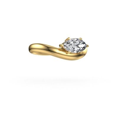 Verlovingsring Floor MRQ 585 goud lab-grown diamant 1.00 crt