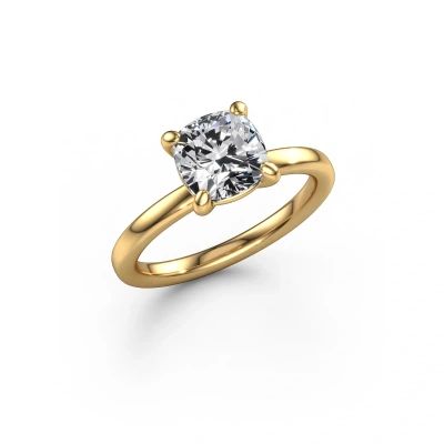 Engagement ring Simone CUS 1 585 gold lab grown diamond 2.00 crt