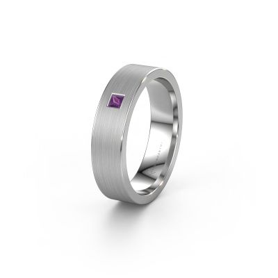 Ehering WH0101L15BMSQ 950 Platin Amethyst ±5x2 mm