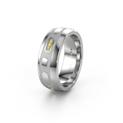 Alliance WH2002L 950 platine saphir jaune ±7x2 mm