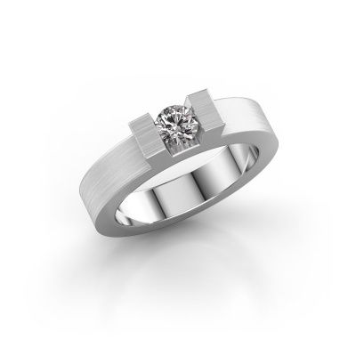 Ring Leena 1 585 white gold diamond 0.30 crt