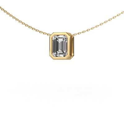 Pendant Lavon EME 585 gold lab-grown diamond 1.75 crt