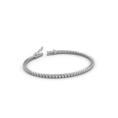 Tennis bracelet Shirley 2.2 lab diamond 585 white gold 2.835 crt