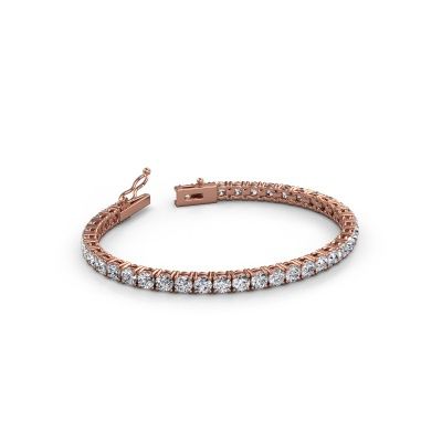 Tennis bracelet Shirley 4.0 lab diamond 585 rose gold 9.50 crt