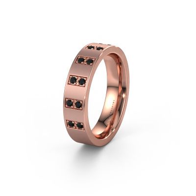 Alliance WH2013L 585 or rose diamant noir ±5x2 mm