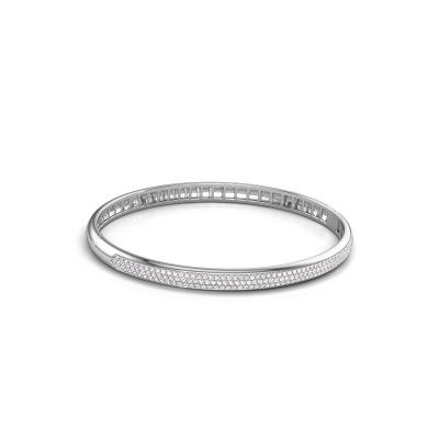 Bracelet Emely 5mm 585 or blanc diamant 1.178 crt