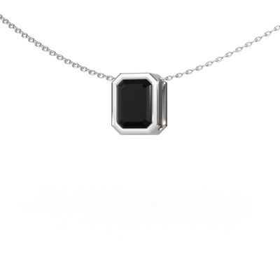 Pendant Lavon EME 585 white gold black diamond 2.10 crt