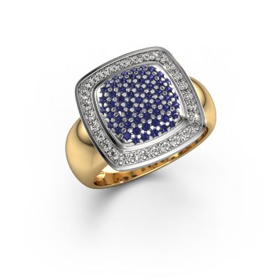 Ring Paige 585 gold sapphire 0.9 mm